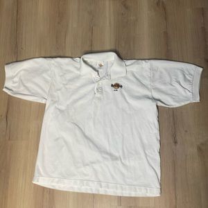 Hard Rock Cafe Paris‎ White Polo Shirt. Size XL. Please read, see photos :)